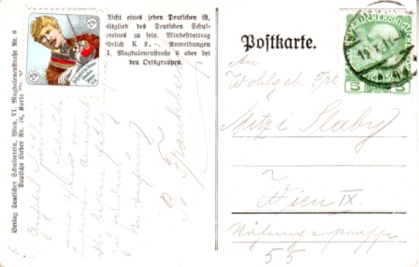 Deutsche Schulverein 1911 95 001 A ● Lieder